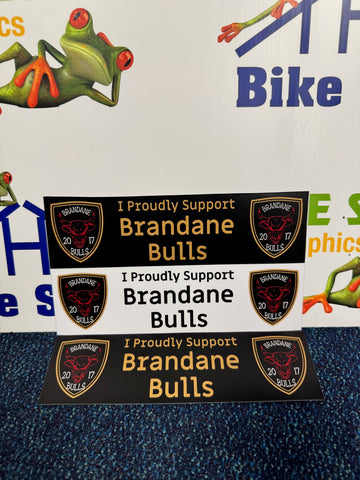 Brandane Bulls Magnetic sign