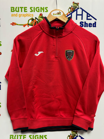 Brandane Bulls 1/4 zip sweatshirt