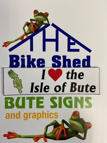 Isle of Bute Bumper sticker